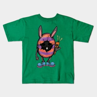 Easter creepy bunny Kids T-Shirt
